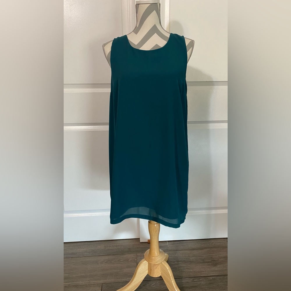 LAST CALL Forever 21 Large Blue-Green Dress